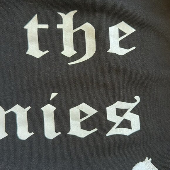 New Don't Eat The Homies DETH vegan streetwear relaxed cotton hoodie sweatshirt - Picture 15 of 15